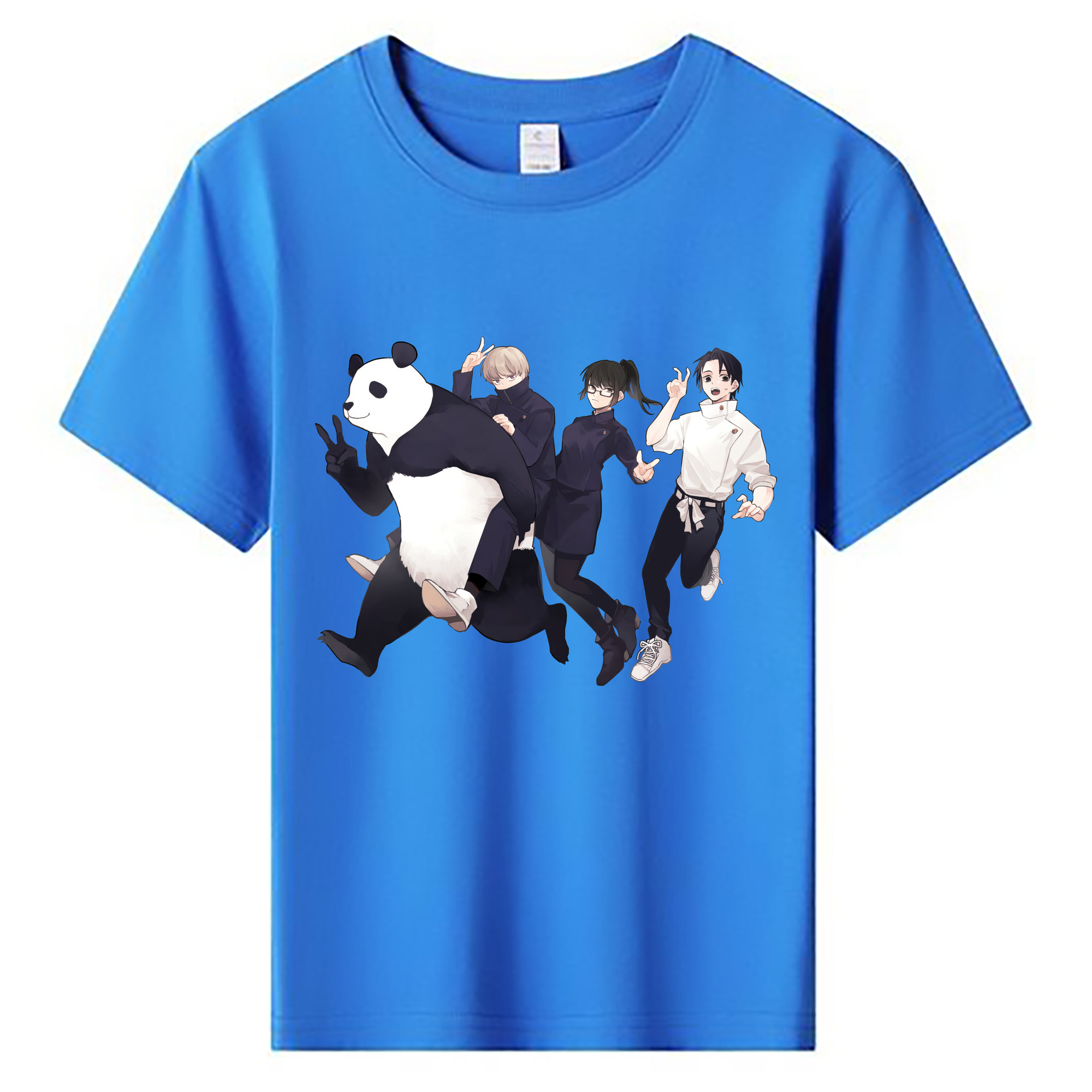 （画像用） 呪術廻戦 Jujutsu Kaisen 綿100％キッズTシャツ（フロントプリント）